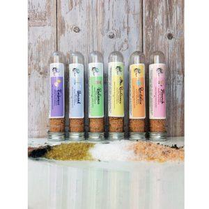 Travel set body scrub